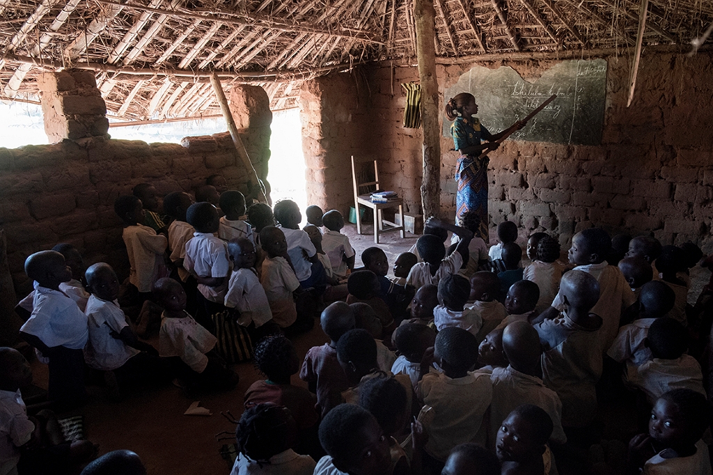 Multitud en las clases / Crowd in classes